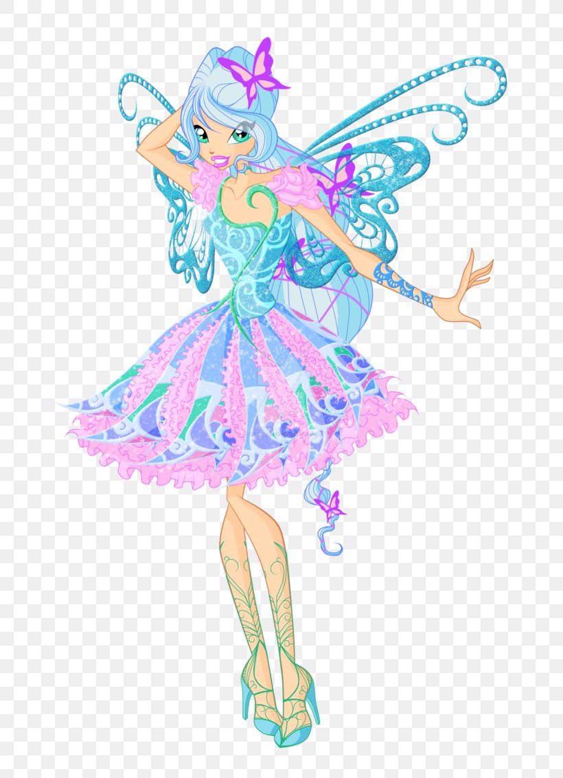 Tecna Fairy Butterflix DeviantArt Magic, PNG, 705x1133px, Watercolor, Cartoon, Flower, Frame, Heart Download Free