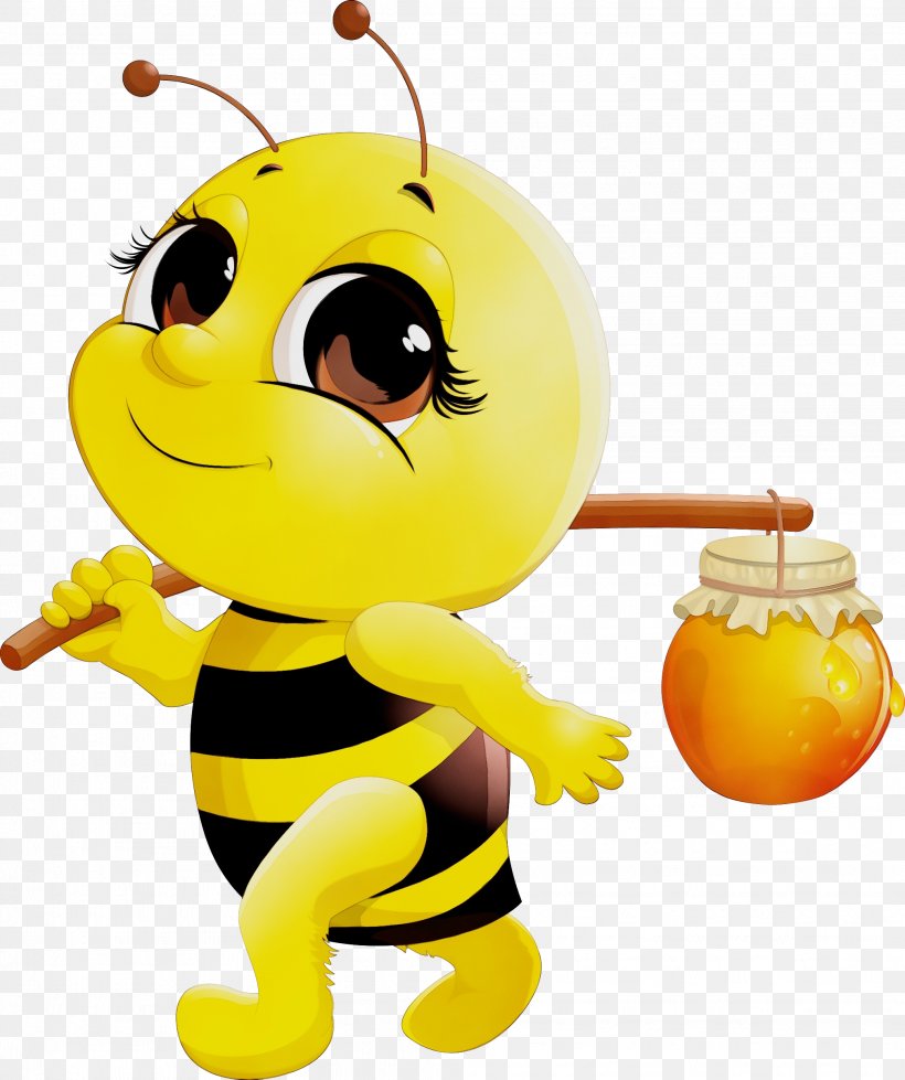 Bumblebee, PNG, 2022x2416px, Watercolor, Animated Cartoon, Bee, Bumblebee, Cartoon Download Free