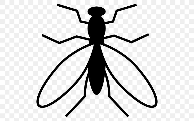 The Icons Mosquito, PNG, 512x512px, Icons, Android, Artwork, Black And White, Fly Download Free