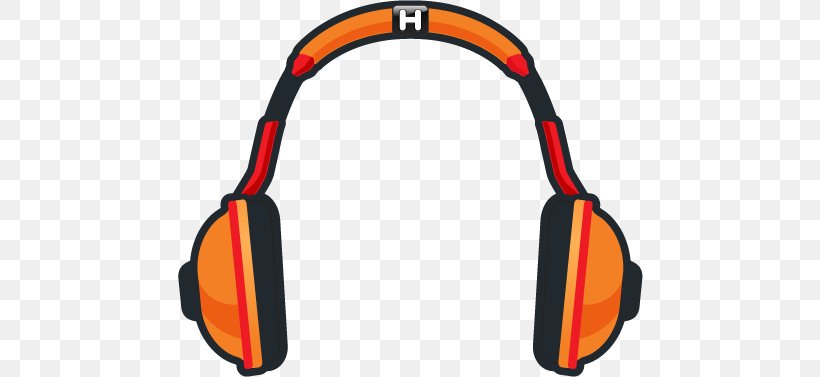 Headphones Clip Art, PNG, 500x377px, Headphones, Audio, Audio Equipment, Headset, Orange Download Free