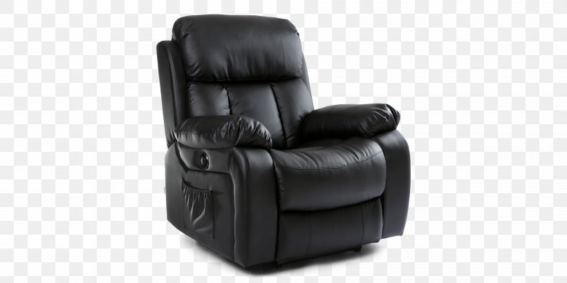 Recliner Swivel Chair Couch Fauteuil, PNG, 4000x2000px, Recliner, Black, Bonded Leather, Car Seat Cover, Chair Download Free