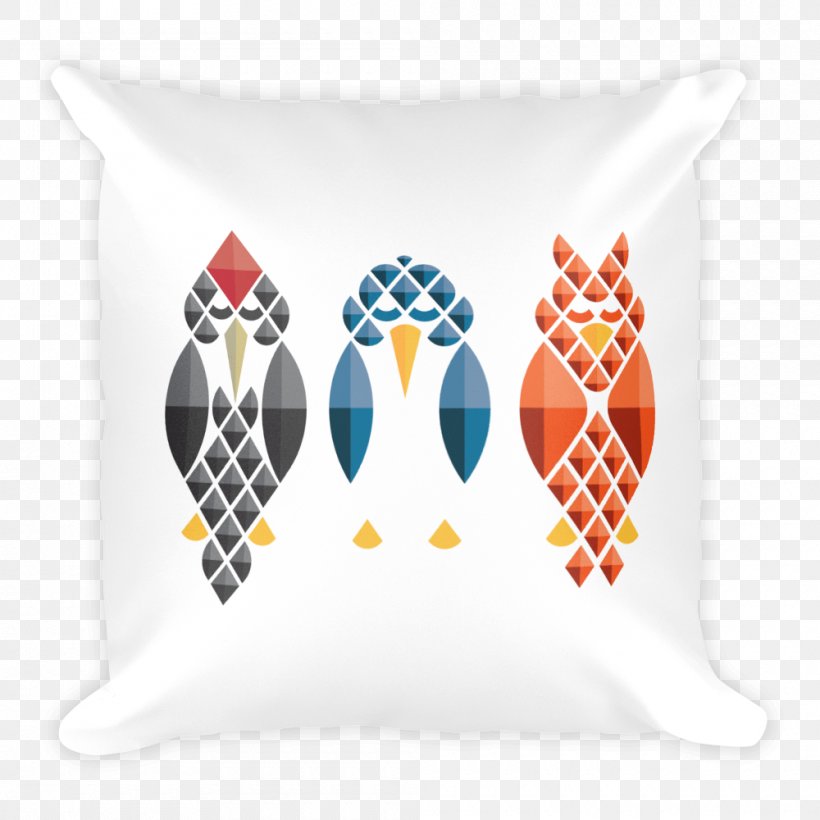 Bird Textile Throw Pillows Sweatshop-free Direct To Garment Printing, PNG, 1000x1000px, Bird, Clothing, Cushion, Direct To Garment Printing, Head Download Free
