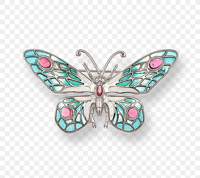 Brooch Turquoise Earring Jewellery Silver, PNG, 732x731px, Brooch, Body Jewelry, Brilliant, Butterfly, Carat Download Free