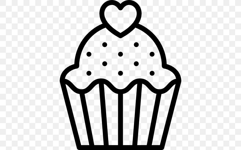 Cupcake Clip Art, PNG, 512x512px, Cupcake, Autocad Dxf, Baking, Birthday Cake, Black Download Free