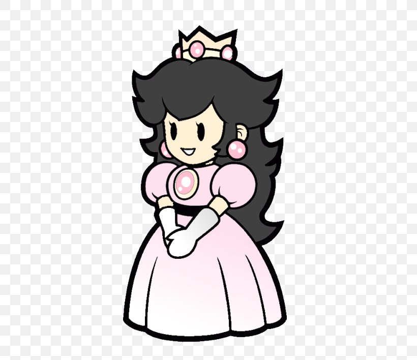 Princess Peach Princess Daisy Rosalina Mario Bros., PNG, 500x708px, Watercolor, Cartoon, Flower, Frame, Heart Download Free