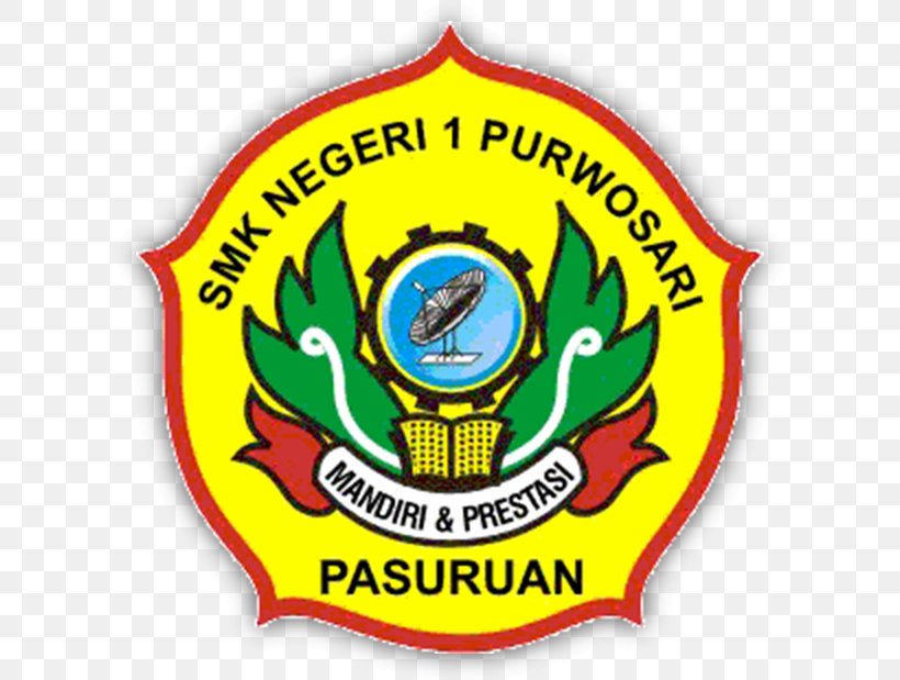 Vocational High School 1 Of Purwosari SMK Negeri 1 Purwosari SMA Negeri 1 Purwosari Logo Organization, PNG, 614x619px, Logo, Area, Brand, Emblem, Indonesia Download Free