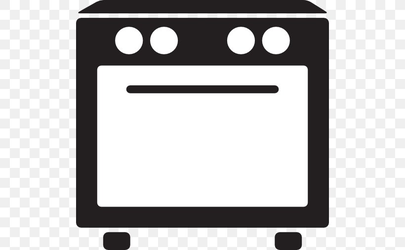 Microwave Ovens Cooking Ranges Clip Art, PNG, 512x506px, Oven, Area, Baking, Black, Black And White Download Free