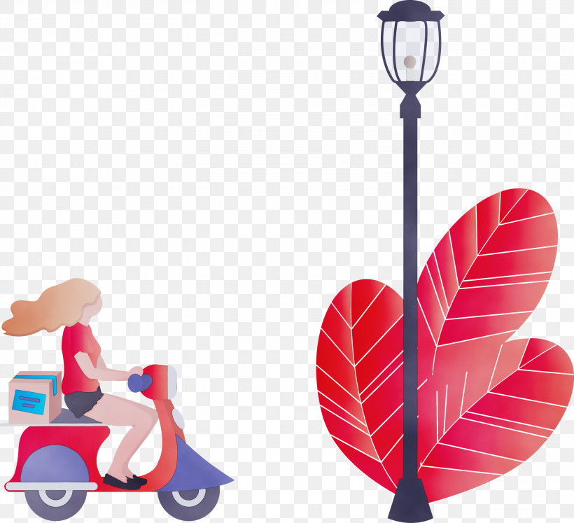 Vehicle Kick Scooter, PNG, 3000x2736px, Street Light, Delivery, Girl, Kick Scooter, Motorcycle Download Free