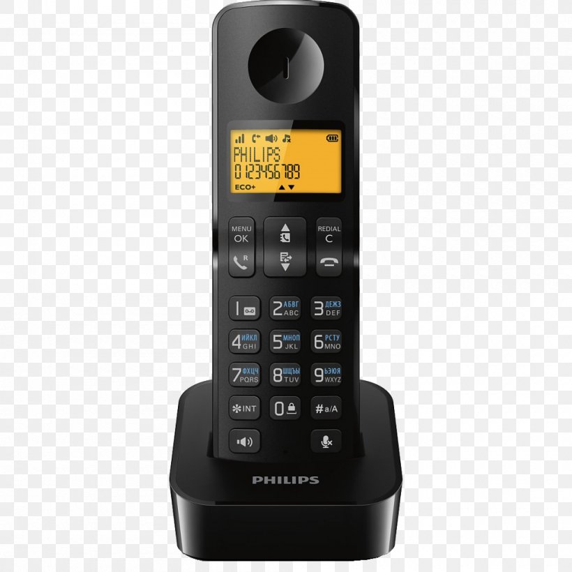 Cordless Telephone Home & Business Phones Digital Enhanced Cordless Telecommunications Wireless, PNG, 1000x1000px, Cordless Telephone, Answering Machine, Answering Machines, Caller Id, Cellular Network Download Free