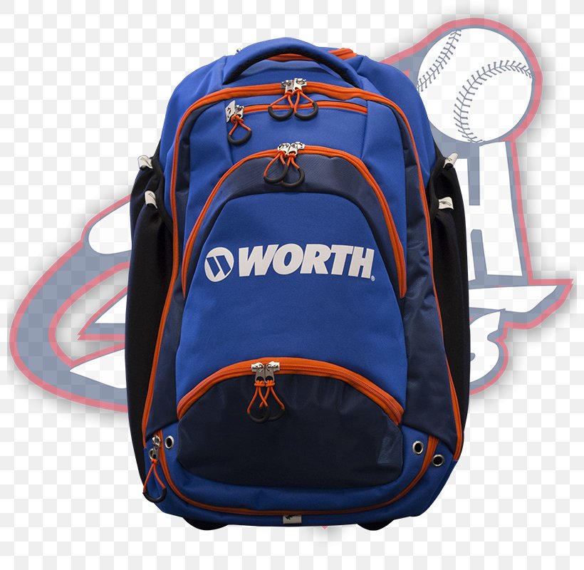 Rawlings Players Backpack R400 Baseball Bats Softball Worth Player Backpack WORGBP, PNG, 800x800px, Backpack, Bag, Baggage, Baseball, Baseball Bats Download Free