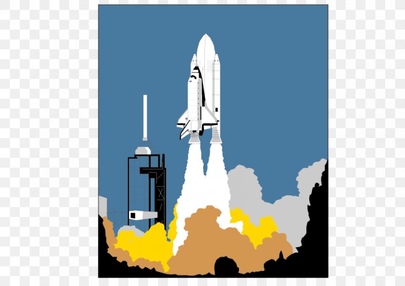 Rocket Launch Launch Pad Space Launch Clip Art, PNG, 842x596px, Rocket Launch, Brand, Heat, Launch Pad, Launch Vehicle Download Free