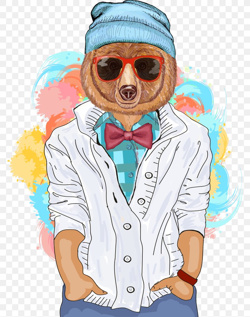Hipster Royalty-free, PNG, 771x1042px, Hipster, Art, Color, Cool, Eyewear Download Free