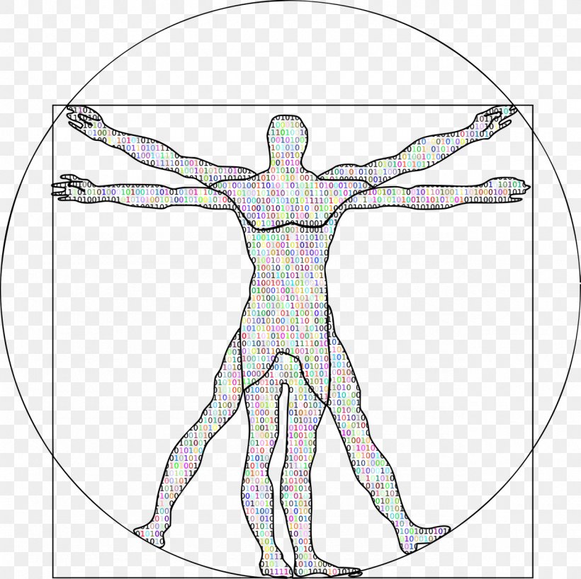 Vitruvian Man Boolean Algebra Food Clip Art, PNG, 1280x1278px, Watercolor, Cartoon, Flower, Frame, Heart Download Free