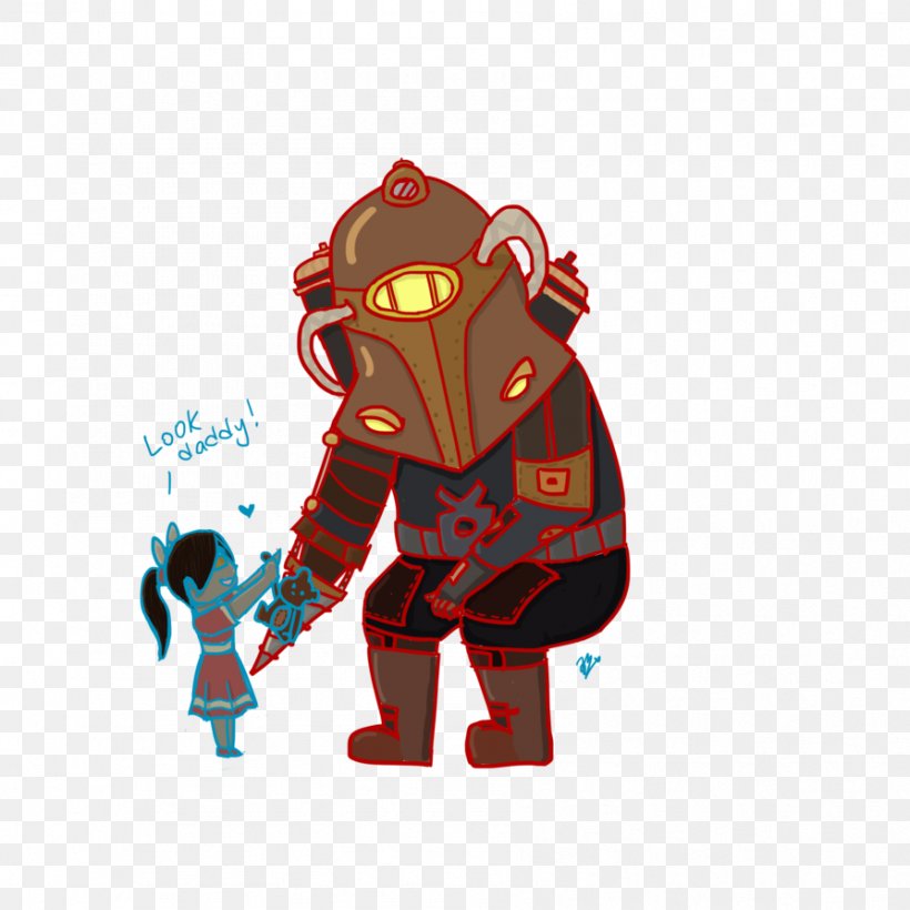 BioShock 2 Big Daddy Fan Art, PNG, 894x894px, Bioshock 2, Art, Big Daddy, Bioshock, Cartoon Download Free