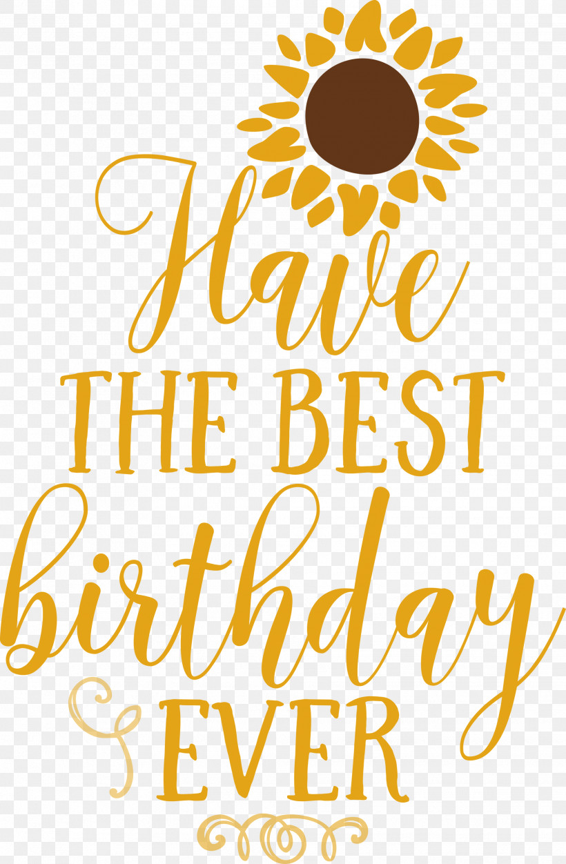 Birthday Best Birthday, PNG, 1963x2999px, Birthday, Calligraphy, Flower, Geometry, Happiness Download Free