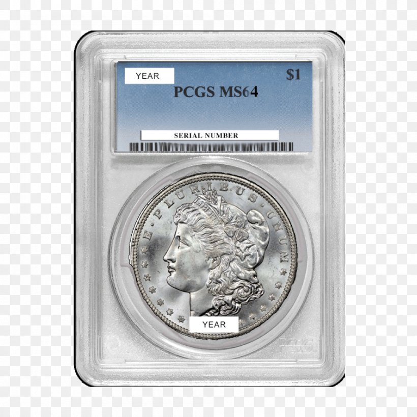 Dollar Coin Silver Coin Morgan Dollar, PNG, 1000x1000px, Coin, Currency, Dollar Coin, Gold, Goldsilver Central Download Free