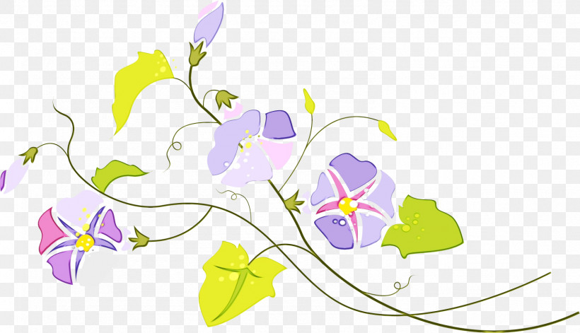 Floral Design, PNG, 1586x912px, Morning Glory, Branch, Computer, Floral Design, Leaf Download Free