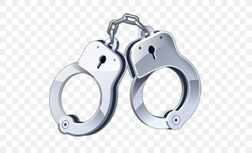 Handcuffs Arrest Crime Police Officer, PNG, 500x500px, Handcuffs, Crime, Criminal, Cybercrime, Europol Download Free