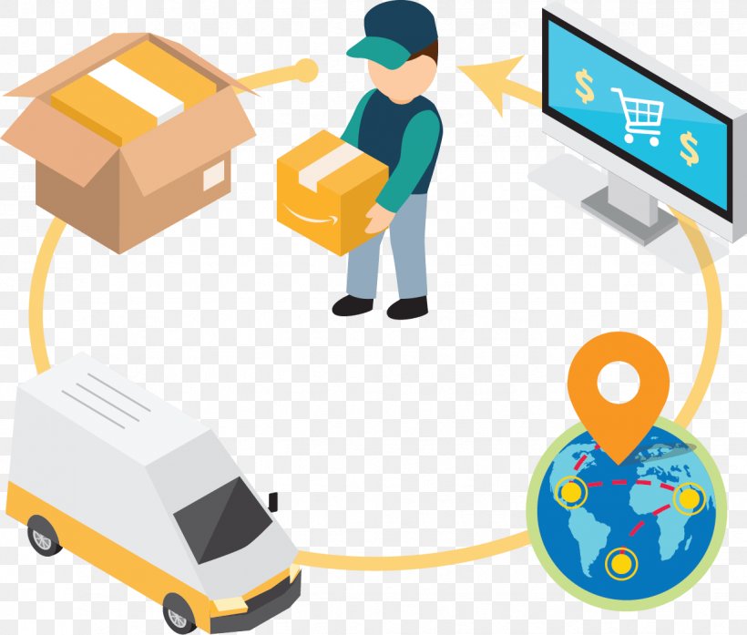 Logistics Distribution Supply-chain Management Transport Supply Chain, PNG, 1236x1052px, Logistics, Business, Cargo, Customer, Delivery Download Free