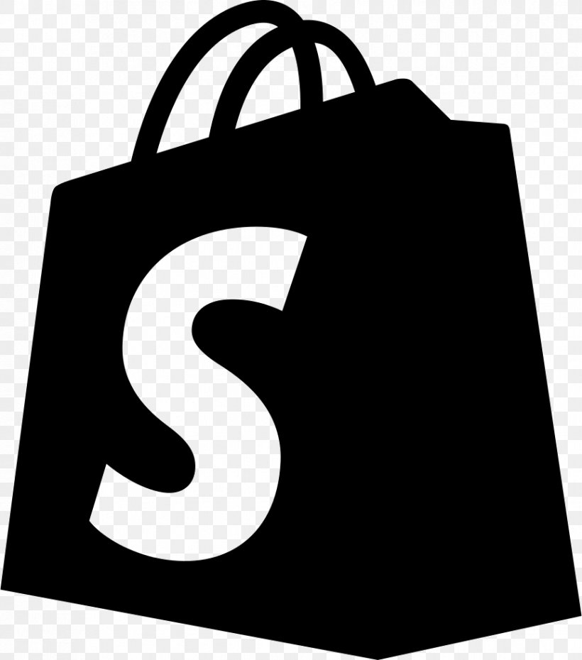 Shopify E-commerce Logo Business, PNG, 864x980px, Shopify, Black And White, Brand, Business, Company Download Free