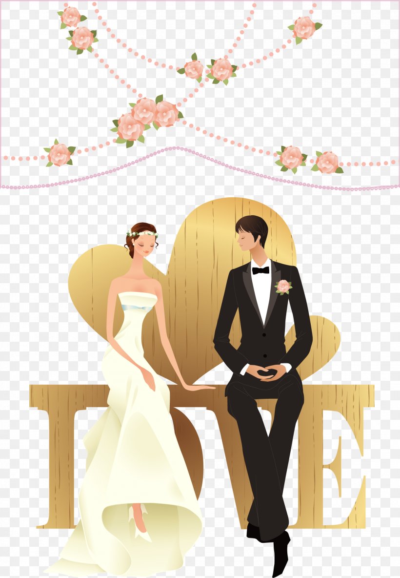 Wedding Invitation Wedding Cake Topper, PNG, 1456x2103px, Watercolor, Cartoon, Flower, Frame, Heart Download Free