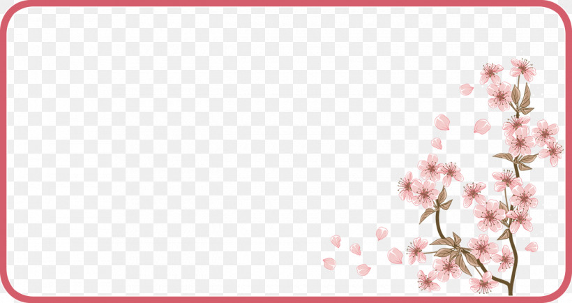 Flower Rectangular Frame Floral Rectangular Frame Rectangular Frame, PNG, 1320x700px, Flower Rectangular Frame, Blossom, Floral Design, Floral Rectangular Frame, Flower Download Free