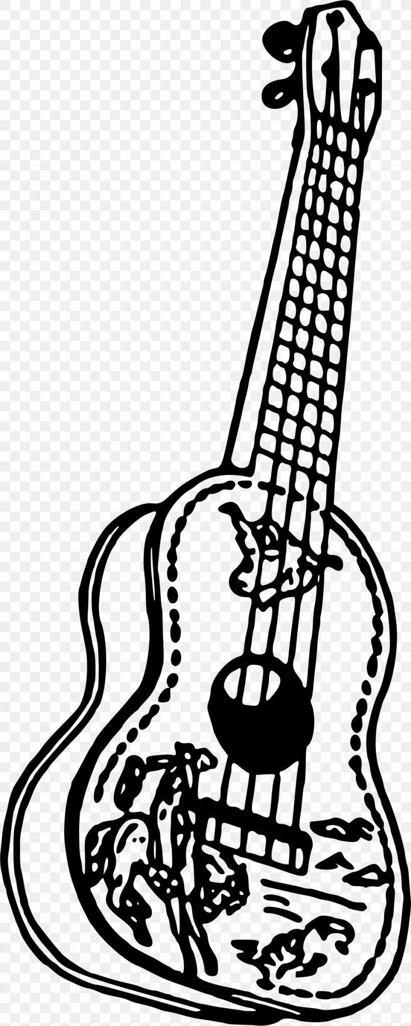 Guitar Amplifier Acoustic Guitar String Instruments Clip Art, PNG, 961x2398px, Watercolor, Cartoon, Flower, Frame, Heart Download Free