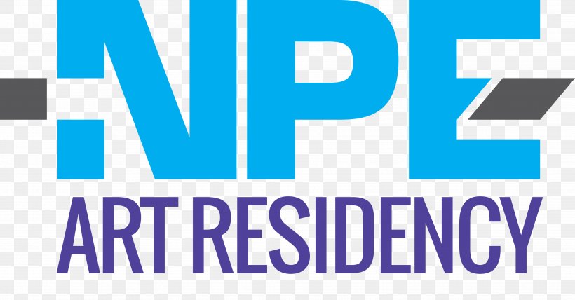 Logo NPE Print Communications Brand Organization NPE Art Residency & Gallery, PNG, 3657x1911px, Logo, Area, Art, Artist, Artistinresidence Download Free
