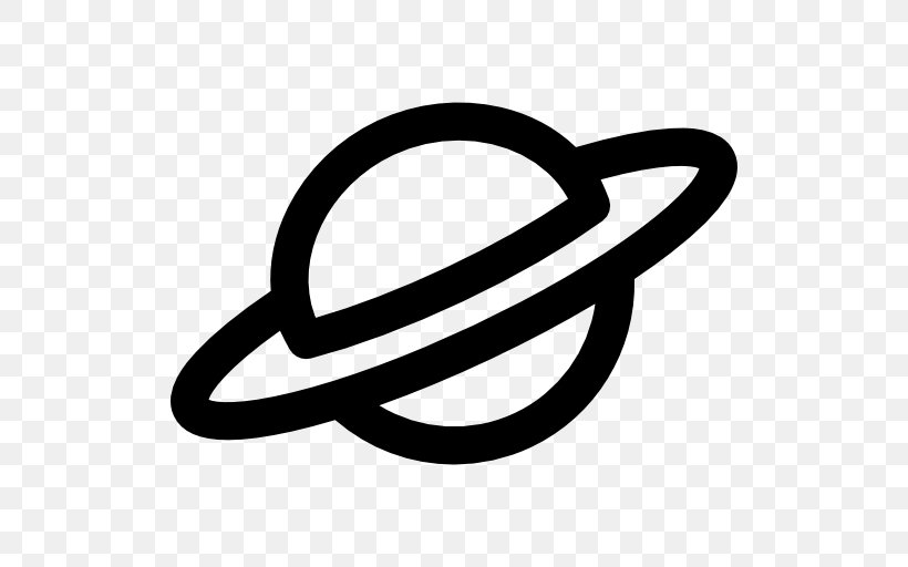 Clip Art, PNG, 512x512px, Solar System, Black And White, Monochrome Photography, Planet, Saturn Download Free