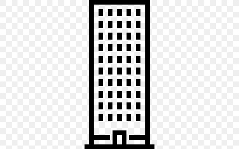 Skyscraper Building 0, PNG, 512x512px, 2018, Skyscraper, Apartment, Area, Black Download Free