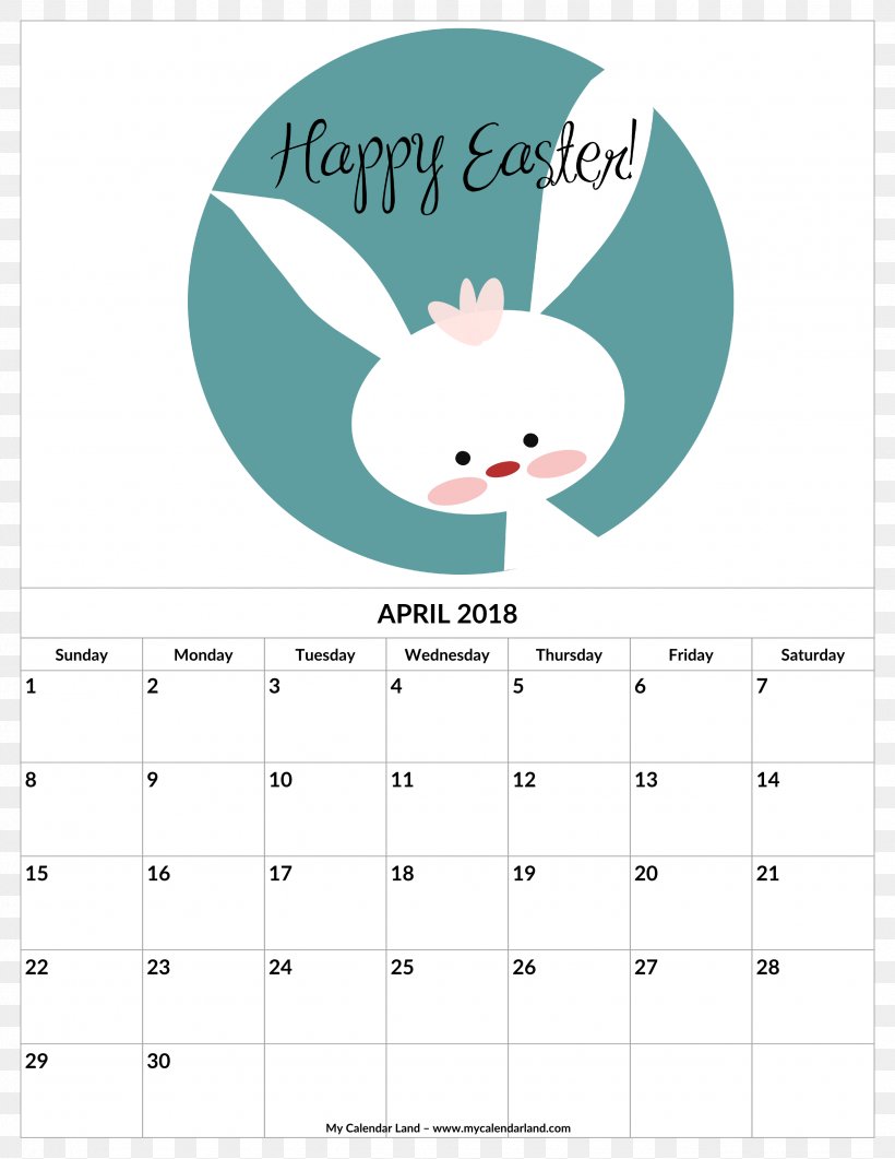 Easter Bunny Desktop Wallpaper Clip Art, PNG, 2550x3300px, Easter Bunny, Calendar, Christmas, Easter, Easter Egg Download Free