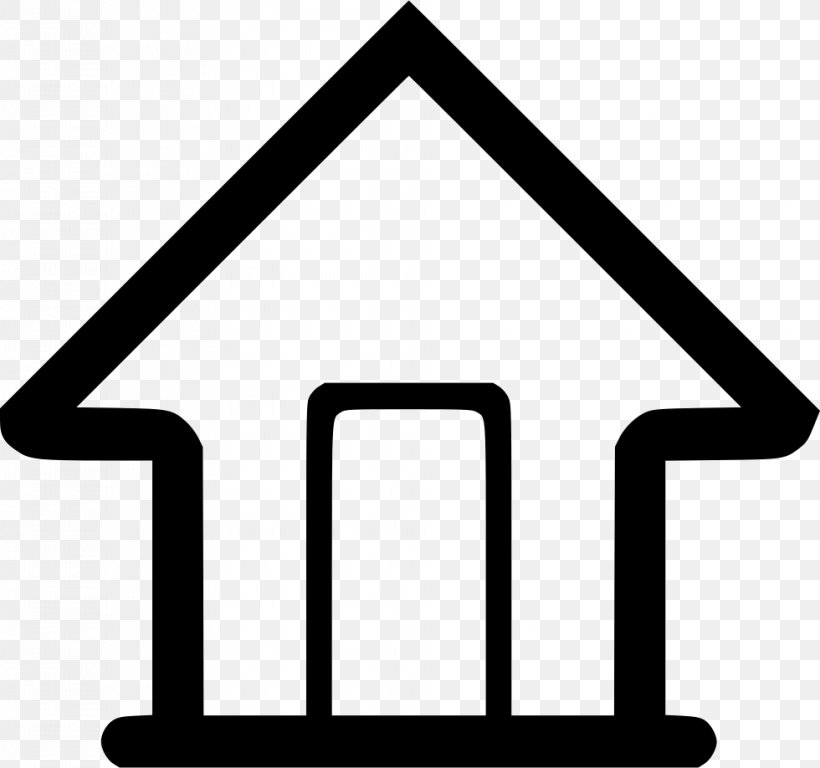 Home Icon, PNG, 980x918px, Apartment, Area, Black And White, House, Sign Download Free