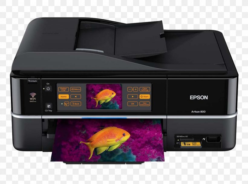Multi-function Printer Ink Cartridge Epson Inkjet Printing, PNG, 1000x746px, Printer, Canon, Computer Software, Continuous Ink System, Device Driver Download Free