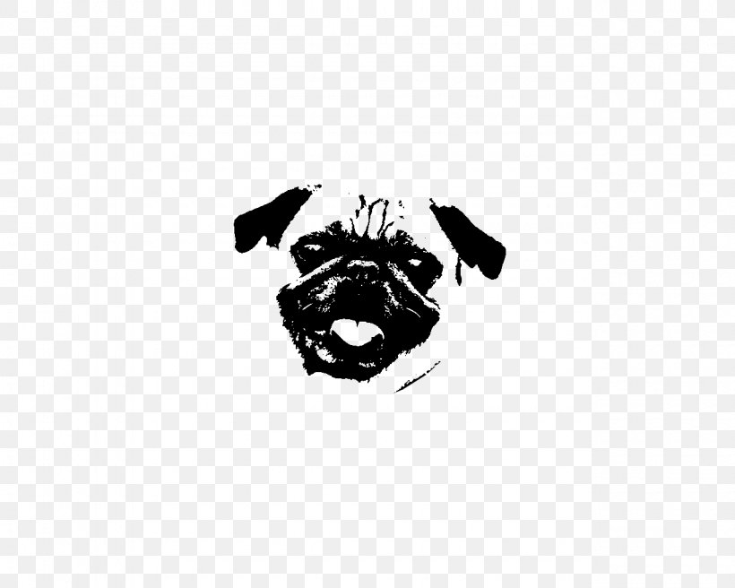 Pug Drawing Dog Breed Clip Art, PNG, 1280x1024px, Pug, Artwork, Black, Black And White, Brand Download Free