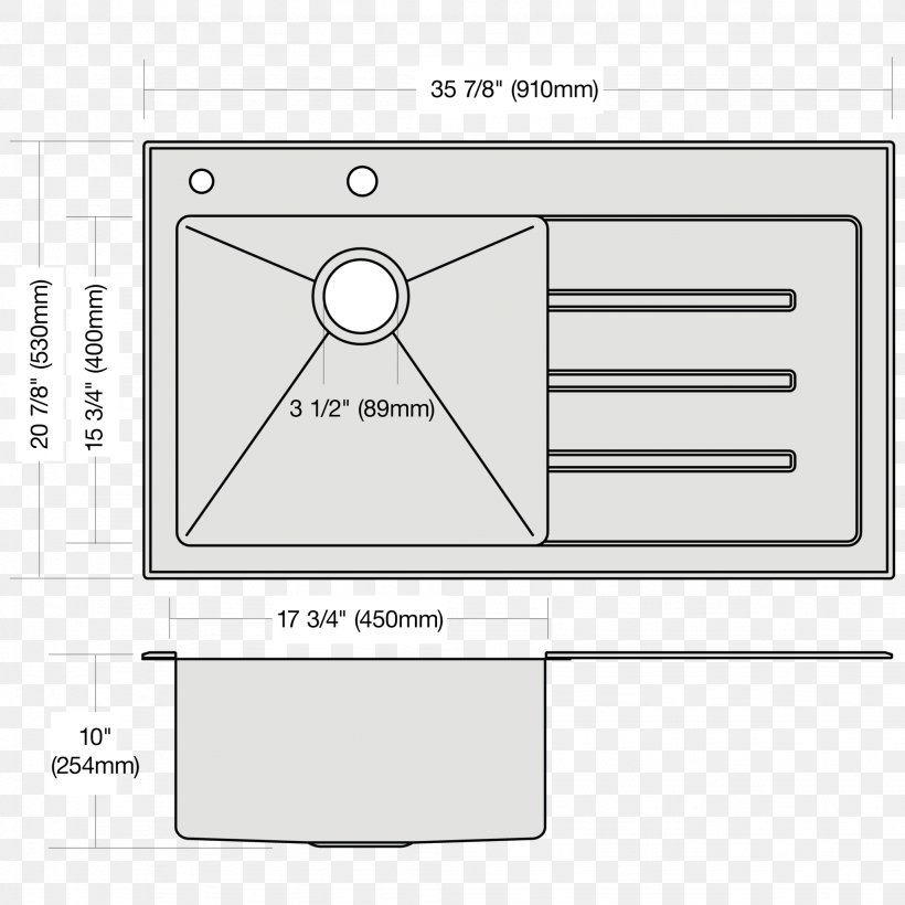 Sink Drain Stainless Steel Glass, PNG, 2048x2048px, Sink, Area, Bowl, Brand, Diagram Download Free