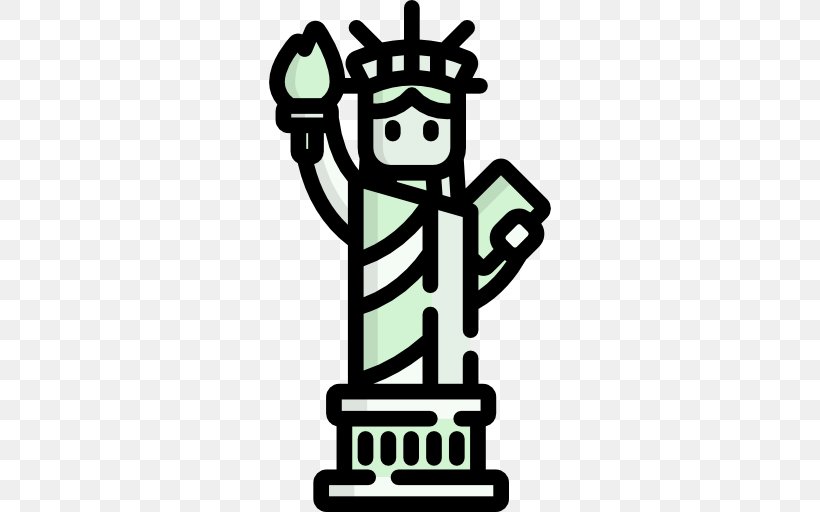 Statue Of Liberty New York Harbor NYC Double Decker Bus Tours Clip Art, PNG, 512x512px, Statue Of Liberty, Area, Artwork, Drawing, Fictional Character Download Free