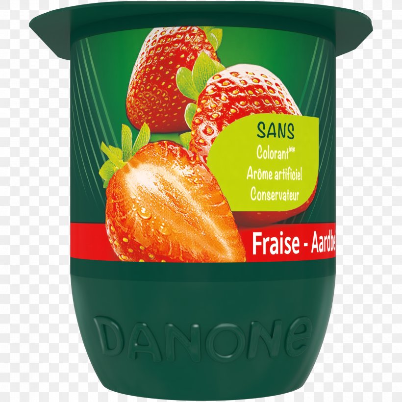 Strawberry Activia Yoghurt Flavor Fruit, PNG, 2500x2500px, Strawberry, Activia, Calorie, Danone, Diet Food Download Free