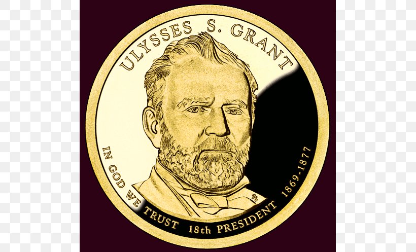 Ulysses S. Grant President Of The United States Presidential $1 Coin Program, PNG, 505x497px, Ulysses S Grant, Cash, Chester A Arthur, Coin, Currency Download Free