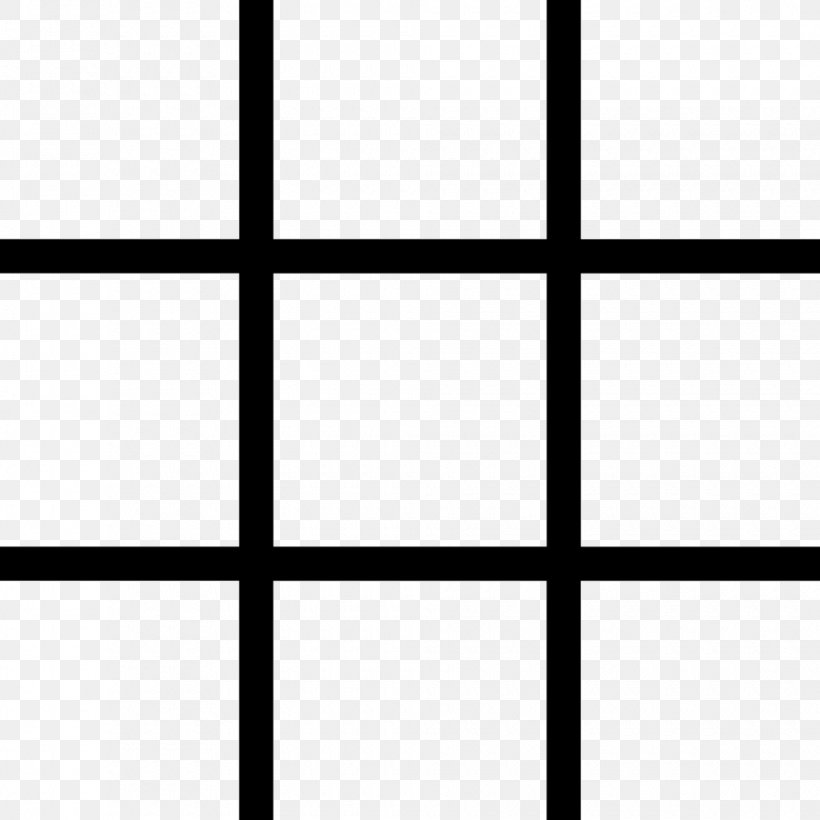 Black And White Grid, PNG, 980x980px, Rule Of Thirds, Area, Black, Black And White, Composition Download Free