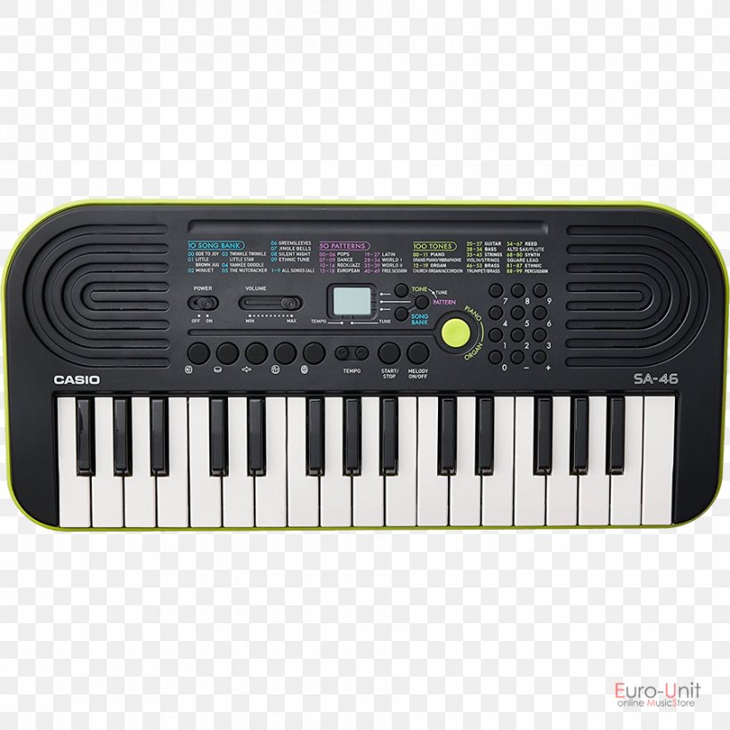 Casio SA-46 Electronic Keyboard Musical Instruments Amazon.com, PNG, 900x900px, Watercolor, Cartoon, Flower, Frame, Heart Download Free