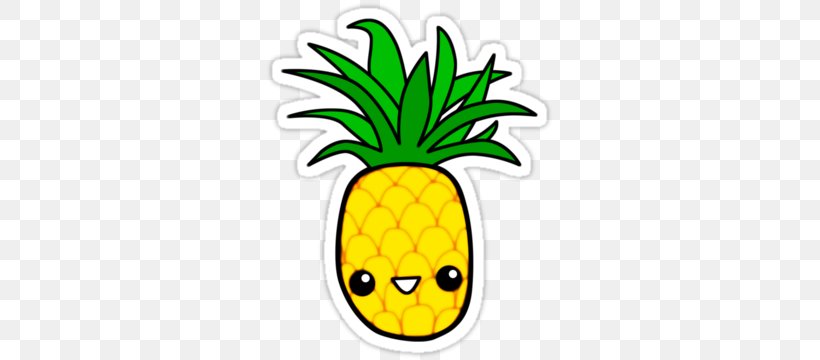 Pineapple Sticker Emoticon Smiley, PNG, 375x360px, Pineapple, Cartoon, Drawing, Email, Emoji Download Free