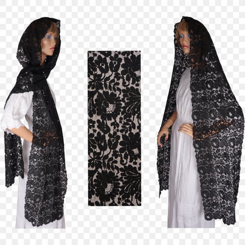 Shawl Headscarf Mantilla Veil, PNG, 986x986px, Shawl, Chantilly Lace, Clothing, Costume, Fashion Download Free