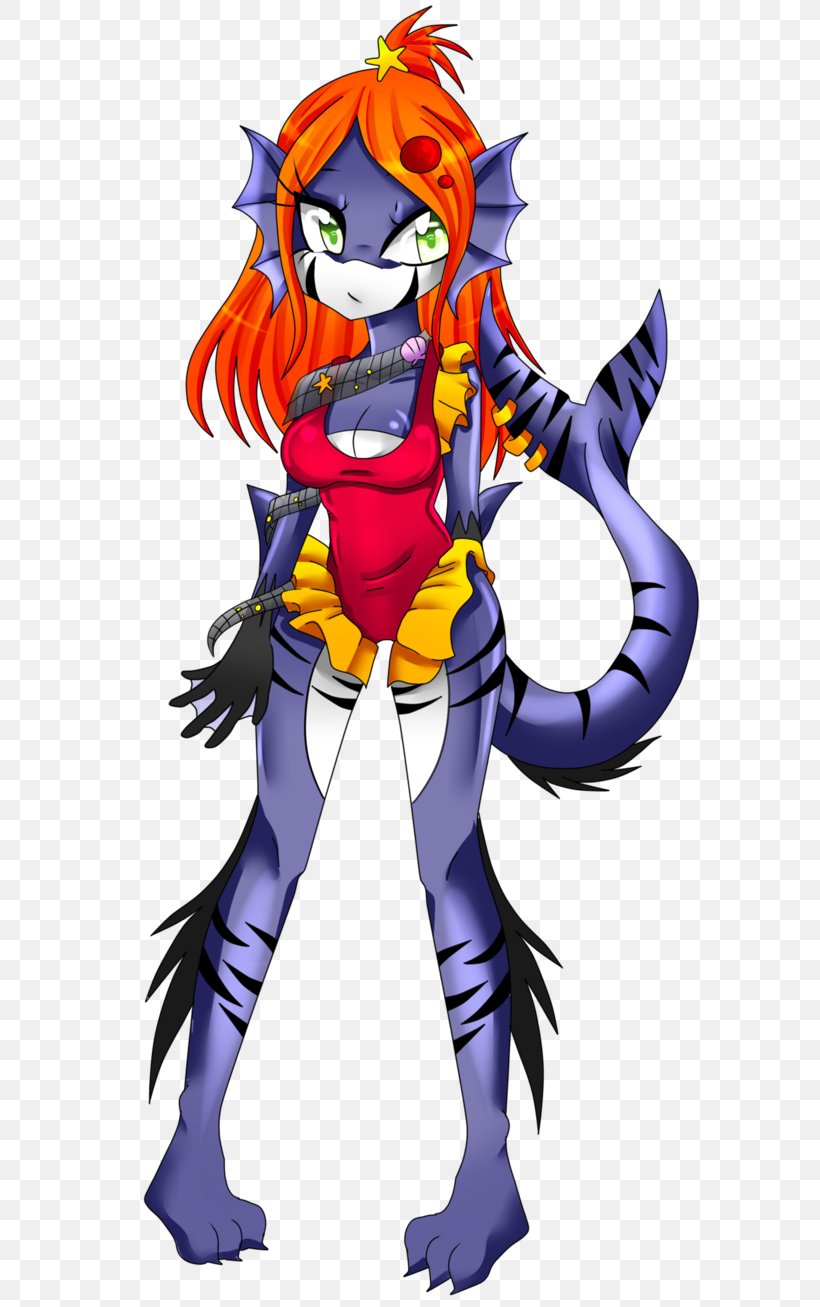 Tiger Shark Furry Fandom Shark-Girl, PNG, 612x1307px, Watercolor, Cartoon, Flower, Frame, Heart Download Free