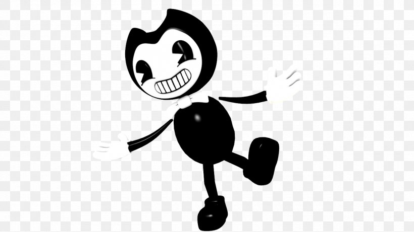 Bendy And The Ink Machine 3D Computer Graphics Animation 3D Modeling, PNG, 1280x720px, 3d Computer Graphics, 3d Modeling, Bendy And The Ink Machine, Animation, Black Download Free