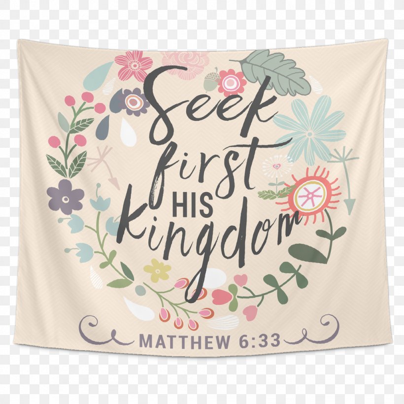 Gospel Of Matthew Matthew 6:33 Matthew 6:26 Matthew 6:1, PNG, 1024x1024px, Gospel Of Matthew, Chapters And Verses Of The Bible, Fasting, Floral Design, Flower Download Free