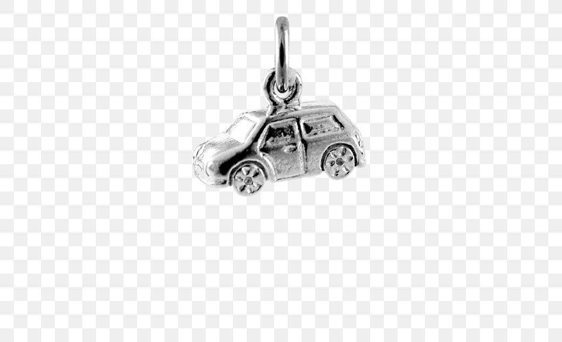 MINI Cooper Locket Car Silver, PNG, 500x500px, Mini Cooper, Black And White, Body Jewelry, Car, Chain Download Free