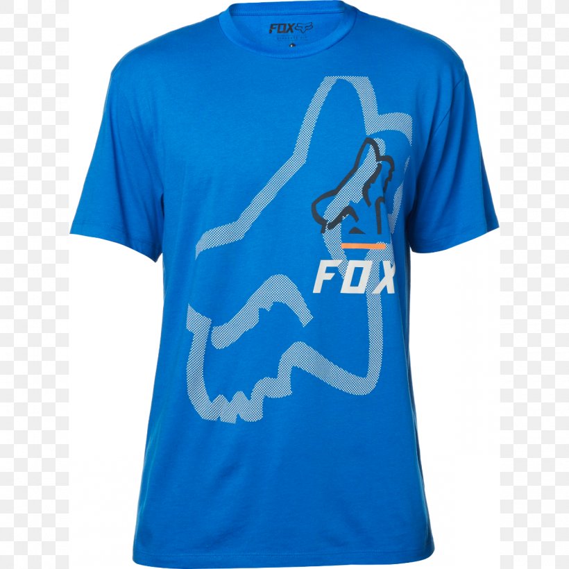 T-shirt Clothing Sleeve Fox Racing, PNG, 1280x1280px, Tshirt, Active Shirt, Azure, Blue, Brand Download Free