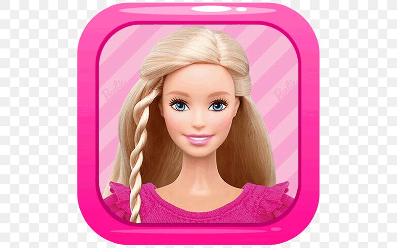 Barbie Video Game Hero Doll Toy Mattel, PNG, 512x512px, Barbie, Accesorio, Barbie Video Game Hero, Brown Hair, Cheek Download Free