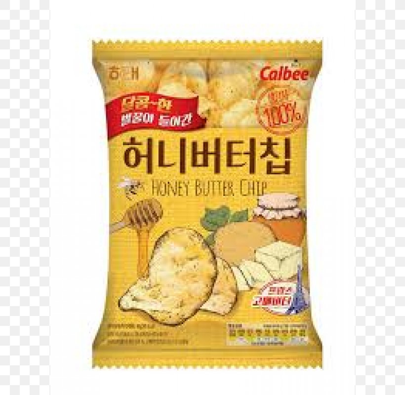 Honey Butter Chips Potato Chip Calbee Haitai, PNG, 800x800px, Honey Butter Chips, Butter, Calbee, Commodity, Corn Chip Download Free