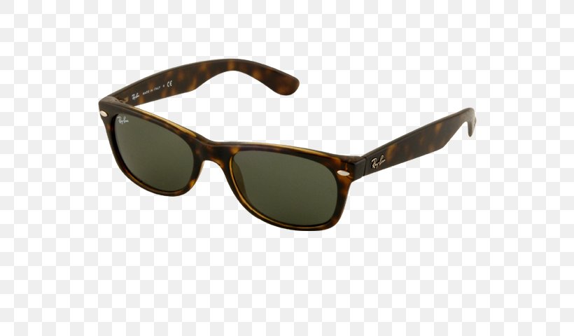 Ray-Ban New Wayfarer Classic Ray-Ban Wayfarer Sunglasses Ray-Ban Original Wayfarer Classic, PNG, 688x480px, Rayban New Wayfarer Classic, Brown, Eyewear, Glasses, Goggles Download Free